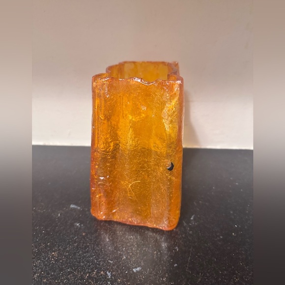 Vintage Fiberglass Luminary Jack-o-Lantern Pumpkin - Picture 4 of 8